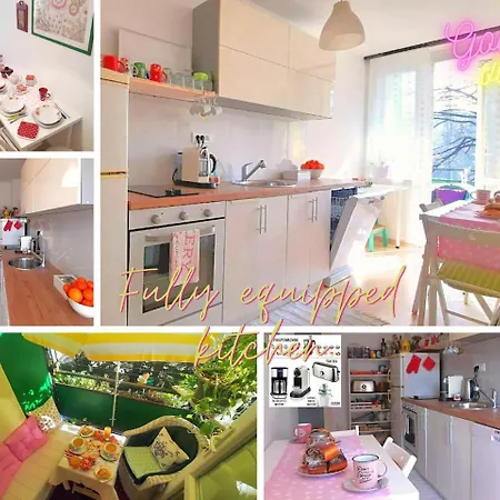 Riverside Near Centre, Balcony And Free Parking 公寓